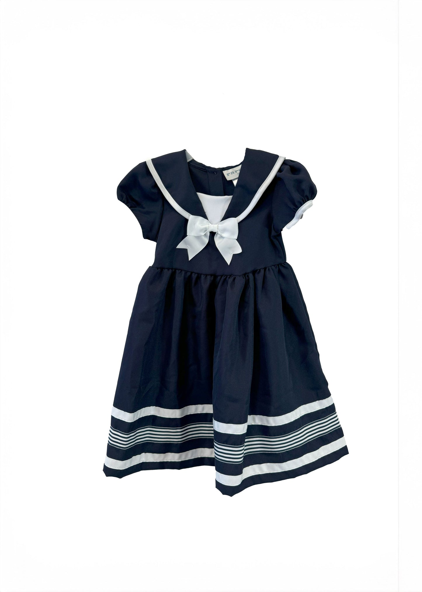 Girl's Navy Sailor Dress